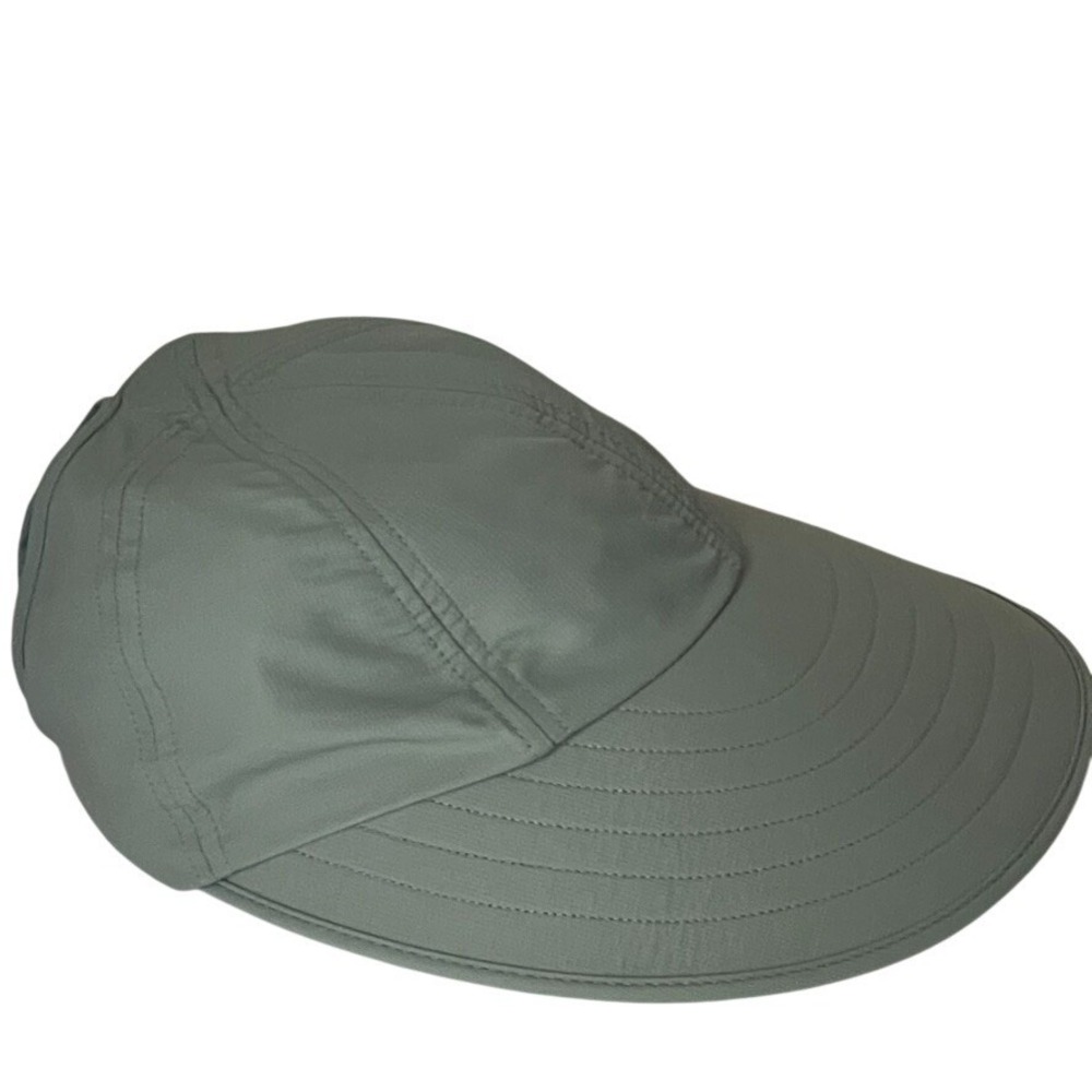 Ponyflo Sierra Sunblocker Wide Brim Hat Mint Ponytail One Size - Picture 4 of 9